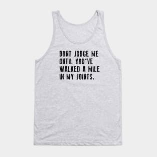 Spoonie Species: Don't Judge Me Tank Top